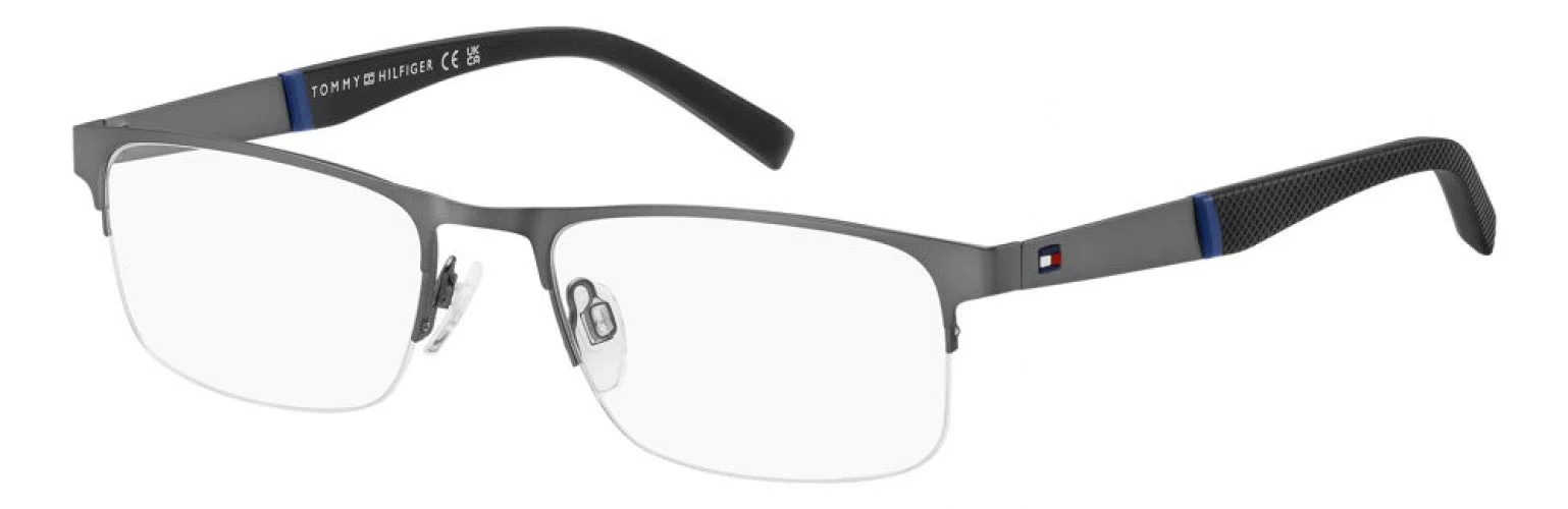 Tommy Hilfiger TH2083 Eyeglasses - MTT BLACK - view 3